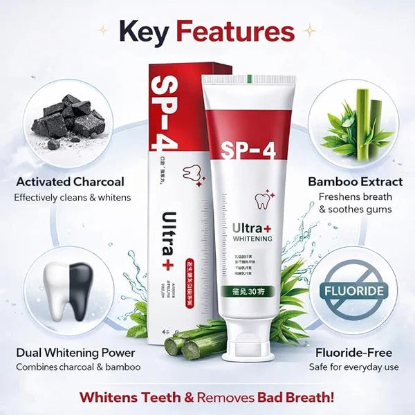 Probiotic Ultra Whitening Toothpaste (Pack of 2)