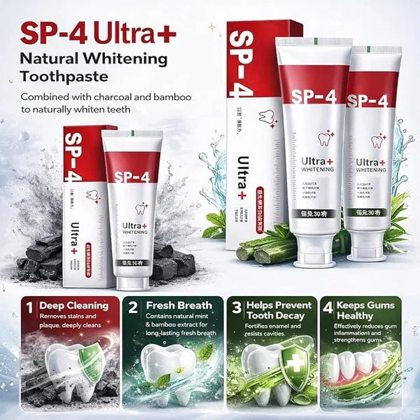 Probiotic Ultra Whitening Toothpaste (Pack of 2)