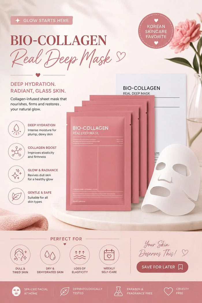 Bio-collagen Face Mask (Pack of 3)
